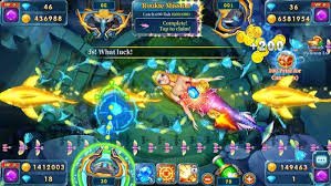 agilaclub Fish Game arcade shooting screen with colourful sea creatures